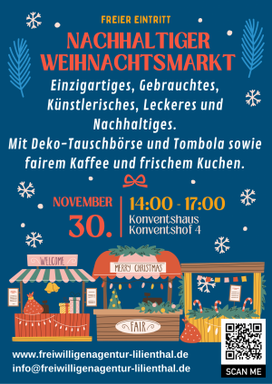 Nachhaltiger Weihnachtsmarkt in Lilienthal