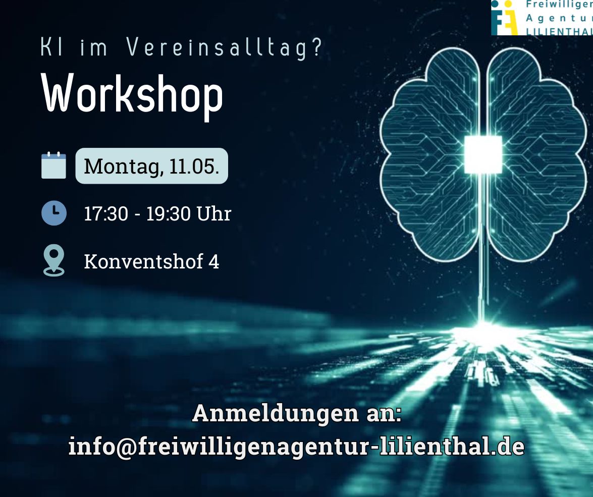 Fortbildung: Künstliche Intelligenz im Vereinsalltag?